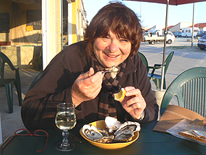 Frische Austern und Muscheln gibt es in den Büdchen bei Les Mas de la Plage